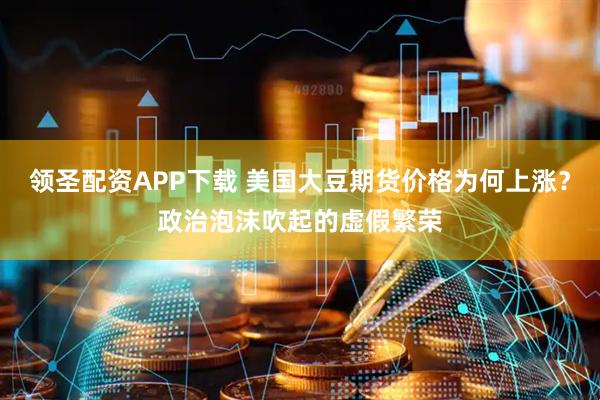 领圣配资APP下载 美国大豆期货价格为何上涨？政治泡沫吹起的虚假繁荣